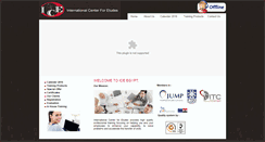 Desktop Screenshot of ice-egypt.net
